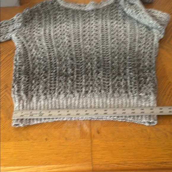 New York & Company Gray Open-Knit Sweater - Picture 11 of 13